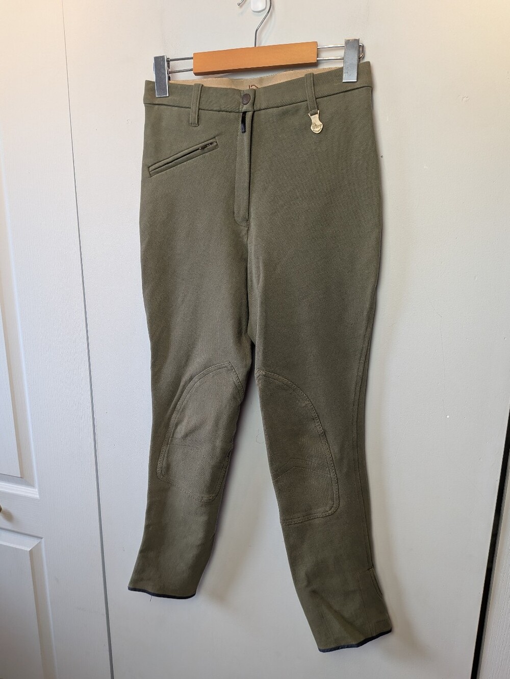 EQUI-COMFORT Horse Back Riding Women Pants Size ? See Measures Kaki Green